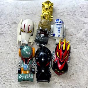 Set of star wars cars